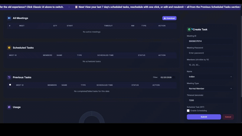 Adding participants to Zoom meeting demonstration
